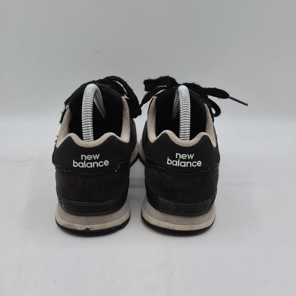 New Balance 515 Shoes Boys Size 5 Black Suede Mesh Running Sneakers GC515BLK